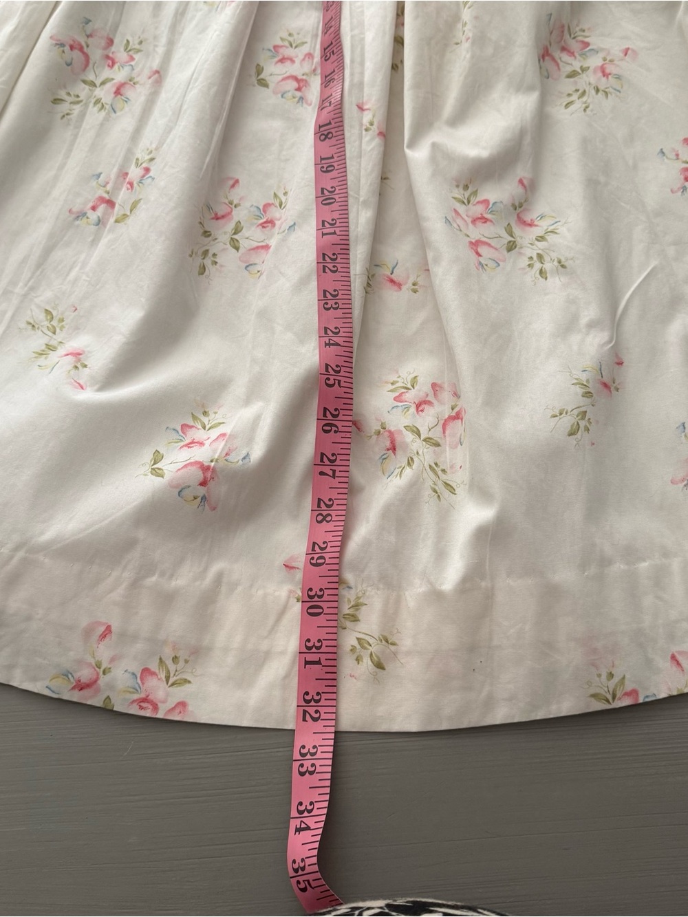 Vintage Ralph Lauren white pleated midi skirt - Picture 7 of 8